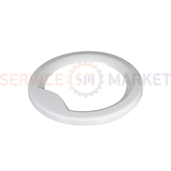 External hatch frame for Beko washing machine white