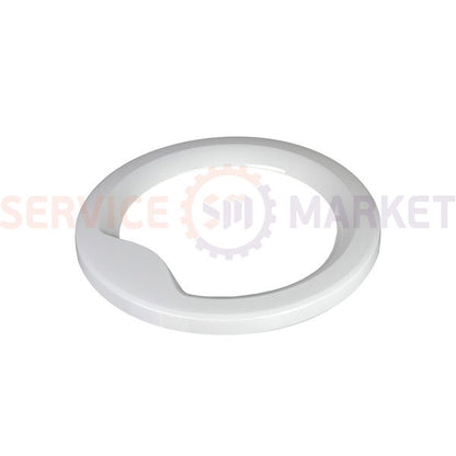 External hatch frame for Beko washing machine white