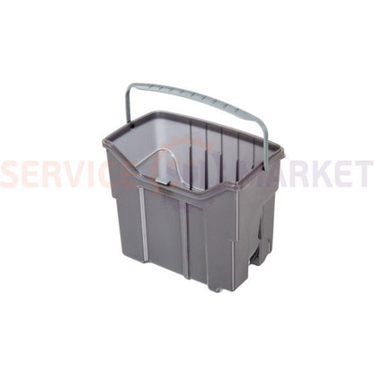 Rear tank with latch for vacuum cleaner 919.0250 Zelmer gray