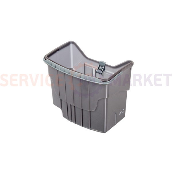 Rear tank with latch for vacuum cleaner 919.0250 Zelmer gray