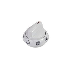 Oven mode control knob for Bosch stove white