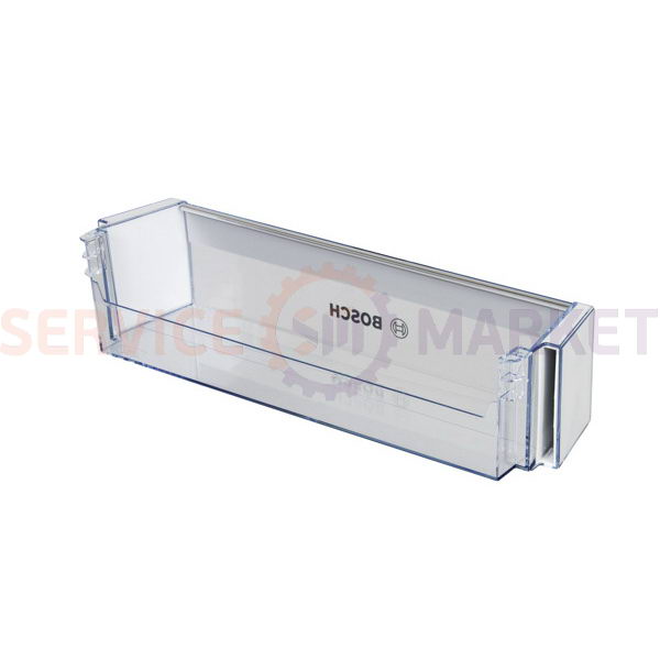 Door shelf for bottles for Bosch refrigerator 00743239 440x110mm (with logo)