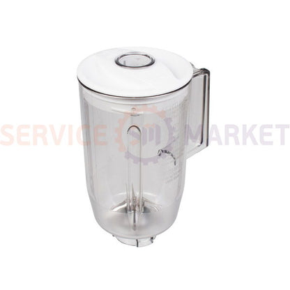 Blender bowl assembly 1000ml for kitchen. com. Bosch white