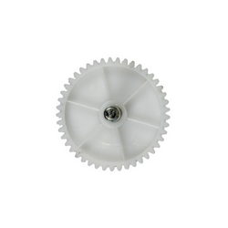 Gear with shaft for meat grinder D=82, H=15, Z=45 (shaft D=12x72 hexagon) Redmond