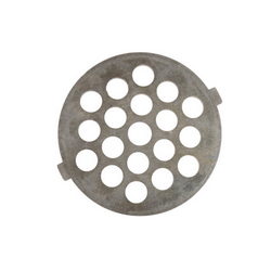 Meat grinder grid 7mm D=54mm (with 2 protrusions) Saturn