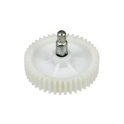 Шестерня с валом для мясорубки D=79,5, H=18, Z=44 (вал D=12x67 шестигранник) Saturn