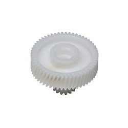 Small gear (with metal sleeve) for meat grinder D=18/47, H=22/13(30.5), Z=16/54 kos. Saturn