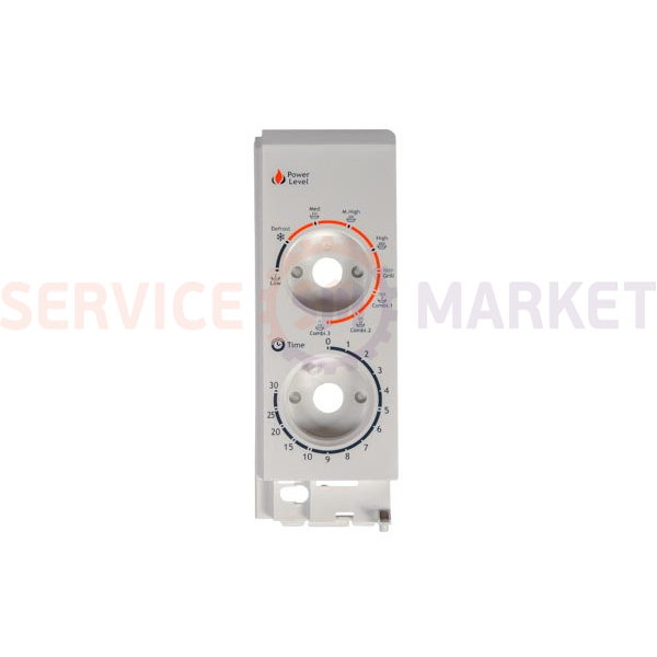 Control panel housing for Gorenje microwave oven