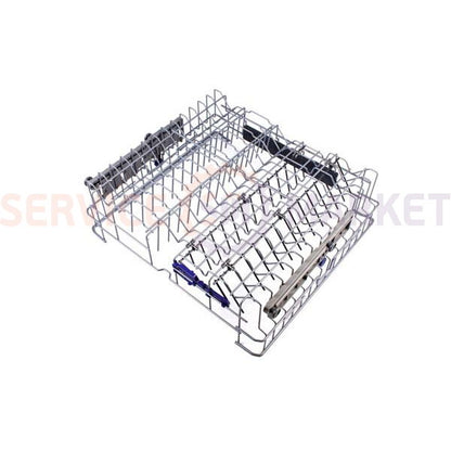 Upper basket complete for Beko dishwasher