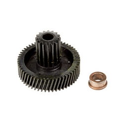 Шестерня малая (с метал. втулкой) для мясорубки D=18/46, H=24,5/11,5(36), Z=16/54кос. Aurora