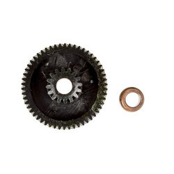 Gear D18/46, H24.5/11.5(36), t16/54kos small (with metal sleeve) for meat grinder Aurora