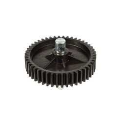 Gear with shaft for meat grinder D=84.5, H=17.5, Z=46 (shaft D=12x69 hexagon) Aurora