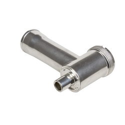 Tube with sealing ring for auger for meat grinder AU 462 Aurora
