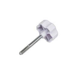 Tube lock screw for Aurora meat grinder white