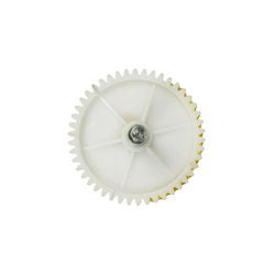 Gear with shaft for meat grinder Aurora D83 H13.5 Z46 (shaft D=12x70mm hexagon)
