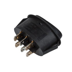 Switch with reverse for meat grinder TD1 T85/55 15A 250V (vertical inscriptions) Saturn black