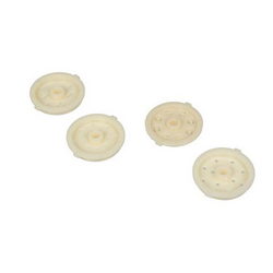 Set of attachments for flour products (4 pcs.) D=54mm (with 2 protrusions) for Liberty meat grinder yellow