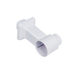 Grater body with pusher for meat grinder (plastic) MG-1434 Liberty white