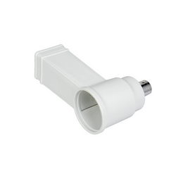 Grater body with pusher for meat grinder (plastic) Liberty