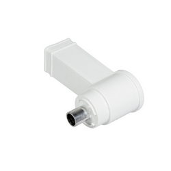 Grater body with pusher for meat grinder (plastic) Liberty