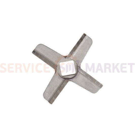 Meat grinder knife D=55.5mm s=9mm Otv.=10x10mm NR8 MG-1420 Liberty