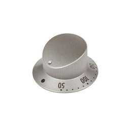 Ручка регулировки температуры духовки для плиты Gorenje серебристый