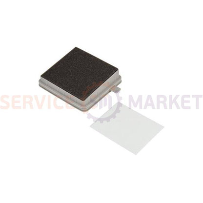 Set of filters container. HEPA + foam (container) + micro (output) for vacuum cleaner Gorenje