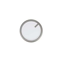Program switch knob for Beko washing machine white/silver