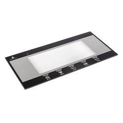 Glass door for electric oven 45-50l 485x235mm L fastening handles=273mm Saturn