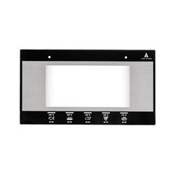 Glass door for electric oven 45-50l 485x235mm L fastening handles=273mm Saturn