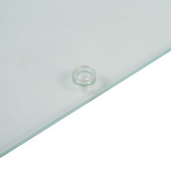 Shelf above the vegetable drawer in the refrigerator 515x385x3.2mm (frameless glass) Liebherr