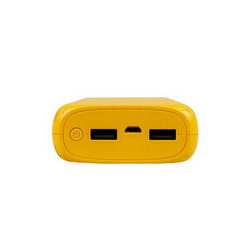 External battery GOLF G20 Li-Polymer 2xUSB 5V 16000mAh 125x70x28mm for mobile phone yellow