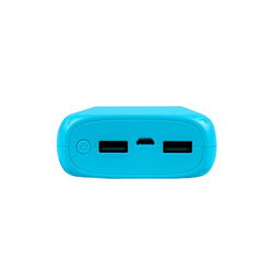 External battery GOLF G20 Li-Polymer 2xUSB 5V 16000mAh 125x70x28mm for mobile phone blue