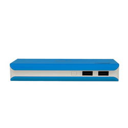 External battery GOLF GF-209 Li-Polymer 2xUSB 5V 13000mAh 141x63x23mm for mobile phone blue