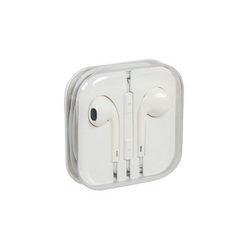 Гарнитура для моб. телефона I-Phone G5 (разъем 3.5mm) L=1120mm белый