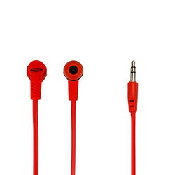 Headphones for mobile phone Samsung SY128 (3.5mm jack) 16 Ohm L=1000mm red