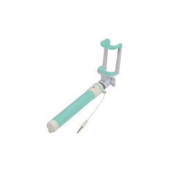 Монопод для селфи MONOPOD L=185-640mm подкл. проводное зеленая ручка