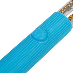 Selfie stick SELFIE STICK L=205-900mm wired connection blue handle