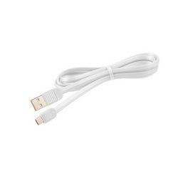 USB дата-кабель (Micro USB) Remax Puff RC-045M L=1000mm для моб. телефонов белый