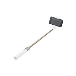 Selfie monopod S12 L=195-710mm wired connection white handle