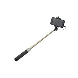 Selfie monopod S12 L=195-710mm wired connection black handle