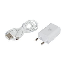 Зарядное устр. CH-P002 (вх. 220V вых. USB 5V 2A) + кабель USB/Micro-USB для моб. тел. Xiaomi белый
