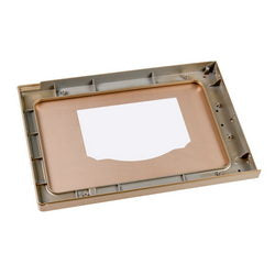 External door glass for microwave oven (with frame) 368x256mm Gorenje