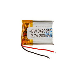 Полимерный аккумулятор BW 042025P 3,7V 200mAh 19x25x??mm