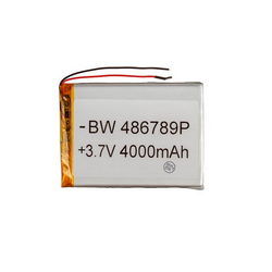 Полимерный аккумулятор BW 486789P 3,7V 4000mAh 68x92x??mm