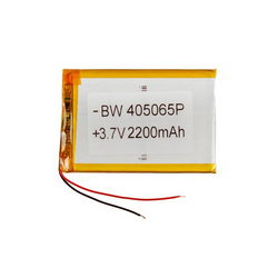Полимерный аккумулятор BW 405065P 3,7V 2200mAh 49x72x??mm