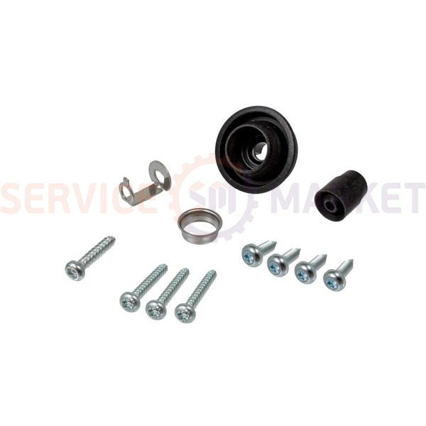 A set of gaskets and fasteners for the Braun 67050929 iron