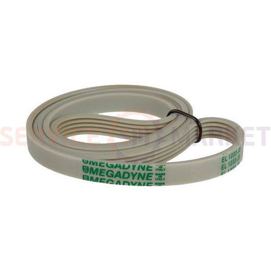 Ремень 1233J5 EL Megadyne белый