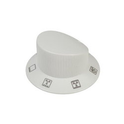Oven mode control knob for Gorenje stove white