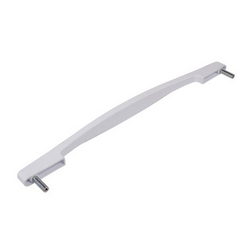 Oven door handle for stove L=450/fastener 418mm Beko white
